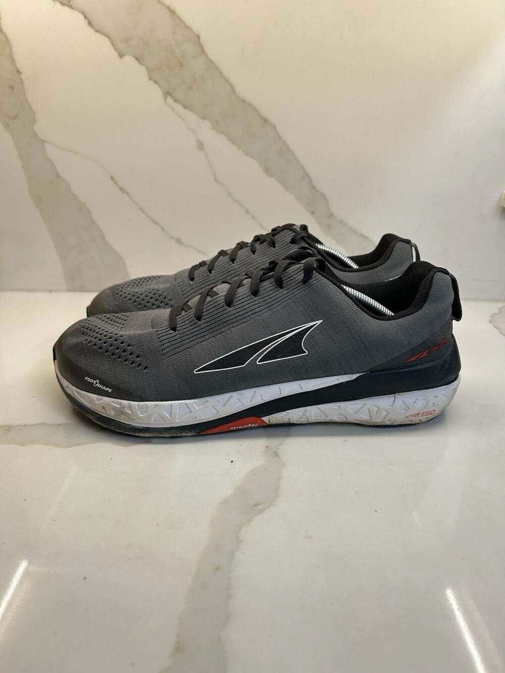 Altra Paradigm 4.5 Running Shoes Gray Black Red (Size: 12)